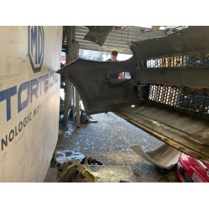 Paraurti anteriore completo per Fiat punto Evo modello restyling senza  fascione nero colore bianco