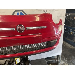 Paraurti anteriore Fiat 500 colore rosso 2007, 2015