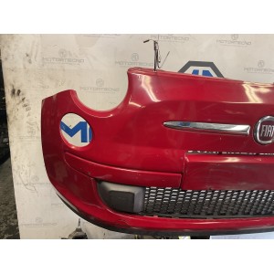 Paraurti anteriore Fiat 500 colore rosso 2007, 2015