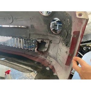 Paraurti anteriore Fiat 500 colore rosso 2007, 2015