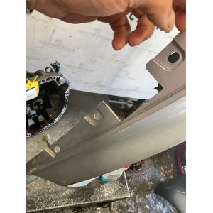 Parafango anteriore destro smart w450 1997-2003 faro a 8 grigio metallizzato