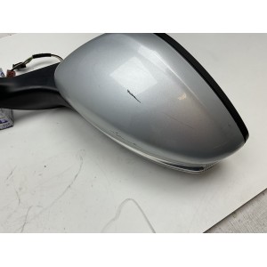SPECCHIETTO RETROVISORE SINISTRO PEUGEOT 208 Serie 2326.73.077 (12 19) calotta grigio metallizzato 7 pin tutte le motorizzazioni
