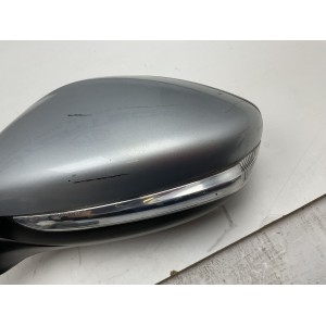 SPECCHIETTO RETROVISORE SINISTRO PEUGEOT 208 Serie 2326.73.077 (12 19) calotta grigio metallizzato 7 pin tutte le motorizzazioni