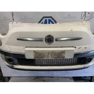 Paraurti anteriore completo Fiat 500 bianco 2007 2015