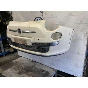 Paraurti anteriore completo Fiat 500 bianco 2007 2015