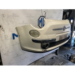 Paraurti anteriore completo Fiat 500 bianco 2007 2015