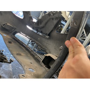Paraurti anteriore, Lancia Y 2006 2013 nero