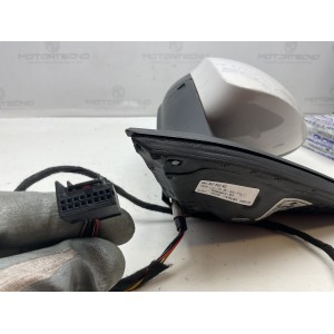 Specchietto retrovisore destro per VOLKSWAGEN Tiguan (09 18) COD: 5N1 857 502 AG CALOTTA BIANCA 6 PIN