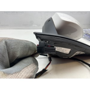 Specchietto retrovisore destro per VOLKSWAGEN Tiguan (09 18) COD: 5N1 857 502 AG CALOTTA BIANCA 6 PIN