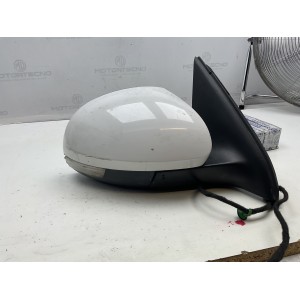Specchietto retrovisore destro per VOLKSWAGEN Tiguan (09 18) COD: 5N1 857 502 AG CALOTTA BIANCA 6 PIN