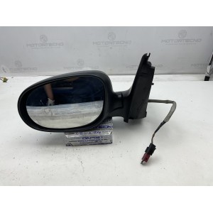 SPECCHIETTO RETROVISORE SINISTRO FIAT Bravo 2° Serie NERO METALLIZZATO E3021041 (07 10)   5 pin