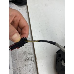 SPECCHIETTO RETROVISORE SINISTRO FIAT Bravo 2° Serie NERO METALLIZZATO E3021041 (07 10)   5 pin
