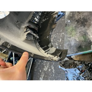 Paraurti anteriore, Fiat bravo 2008 2010 marrone scuro metallizzato
