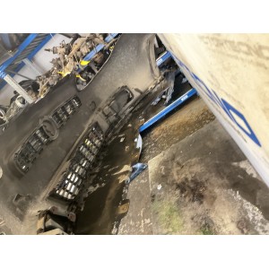 Paraurti anteriore, Fiat bravo 2008 2010 marrone scuro metallizzato