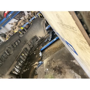 Paraurti anteriore, Fiat bravo 2008 2010 marrone scuro metallizzato