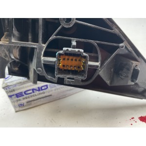 Specchietto retrovisore elettrico destro colore argento metallizzato Renault Scenic II (03 - 09) 1126-1127 8 pin