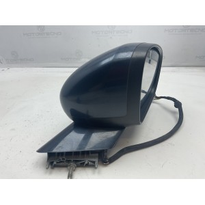SPECCHIETTO  ELETTRICO DESTRO PEUGEOT 508 (11-15) calotta blu metallizzato 8 pin