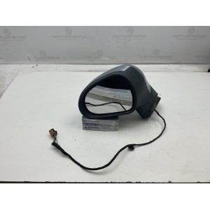 Specchietto retrovisore elettrico sinistro PEUGEOT 207 connettore 2-5 Pin (09 15) grigio chiaro metalizzato