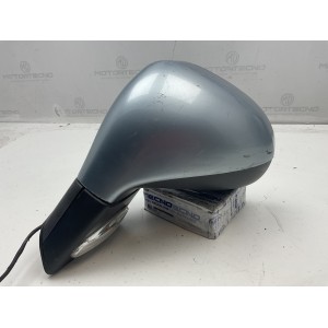 Specchietto retrovisore elettrico sinistro PEUGEOT 207 connettore 2-5 Pin (09 15) grigio chiaro metalizzato