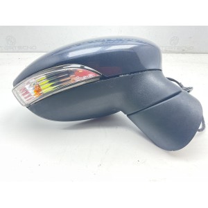 SPECCHIETTO RETROVISORE DESTRO ELETTRICO - FORD FIESTA MK6 - (08 12) - COLORE NERO METALLIZZATO - 6 PIN
