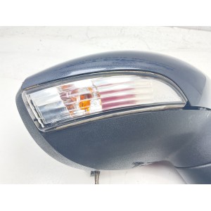 SPECCHIETTO RETROVISORE DESTRO ELETTRICO - FORD FIESTA MK6 - (08 12) - COLORE NERO METALLIZZATO - 6 PIN