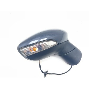 SPECCHIETTO RETROVISORE DESTRO ELETTRICO - FORD FIESTA MK6 - (08 12) - COLORE NERO METALLIZZATO - 6 PIN