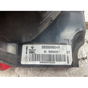 STOP FANALE POSTERIORE DESTRO DACIA Dokker 1° Serie 265509604R (12 17)