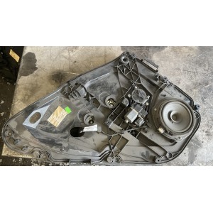 Cremagliera motorino alza cristallo posteriore sinistro FORD FIESTA MK6 (2008 2017)