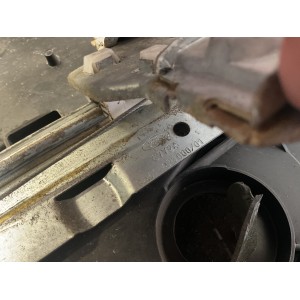 Cremagliera motorino alza cristallo anteriore destro FORD FIESTA MK6 (2008 2017)