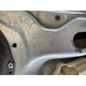 Cremagliera motorino alza cristallo posteriore destro FORD FIESTA MK6 (2008 2017)
