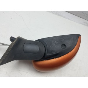 SPECCHIETTO RETROVISORE DESTRO MANUALE CALOTTA ARANCIO FIAT Idea 1° Serie (03al05)