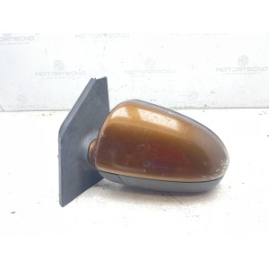 Specchietto retrovisore sinistro manuale per Smart ForTwo 451 (2007-2011) marrone