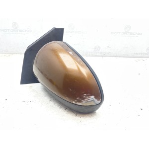 Specchietto retrovisore sinistro manuale per Smart ForTwo 451 (2007-2011) marrone