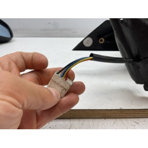 Specchietto retrovisore destro grigio metallizzato Alfa Romeo GT 5 Pin Carlotta argento