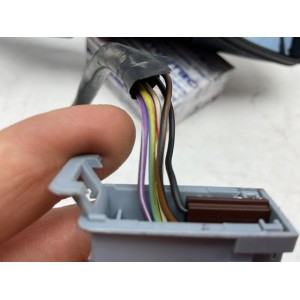 Specchietto retrovisore destro, Alfa Romeo 159, calotta grigia, cinque fili