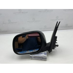 Specchietto retrovisore elettrico anteriore sinistro Toyota Rav 4 dal 2006 al 2013 cod 022329 (1 spinotto a 7 pin) calotta nera