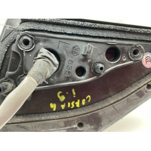 Specchietto retrovisore elettrico anteriore sinistro Toyota Rav 4 dal 2006 al 2013 cod 022329 (1 spinotto a 7 pin) calotta nera