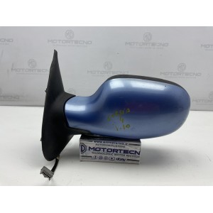 SPECCHIETTO RETROVISORE DESTRO NISSAN Micra 5° Serie 12373000m (05al07) calotta blu