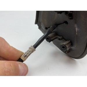 SPECCHIETTO RETROVISORE DESTRO NISSAN Micra 5° Serie 12373000m (05al07) calotta blu