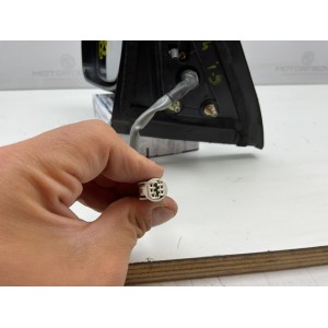 Specchietto retrovisore elettrico sinistro Toyota avensis verso E4012153 E4022153 calotta grigia