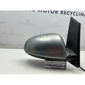 SPECCHIETTO RETROVISORE DESTRO DX PER OPEL Astra J 2° Serie 583506 / 583644 (11 In su ) 5 fili calotta grigia