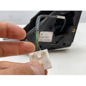 SPECCHIETTO RETROVISORE DESTRO AZZURRO LANCIA Ypsilon 2° Serie 007355120890 (06al11)