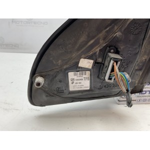 13252956 SPECCHIETTO RETROVISORE ESTERNO DESTRO CONNETTORE 5 PIN OPEL ASTRA H 1. Calotta grigia