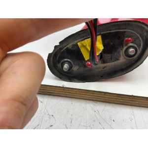 Specchietto retrovisore destro, Chevrolet Matiz rosso 96600429 CHEVROLET (DAEWOO) MATIZ (M200)