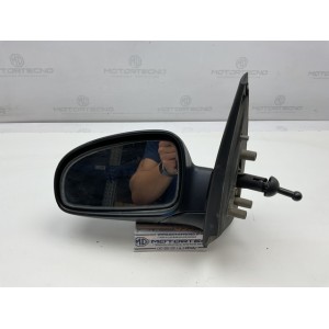 96543116 SPECCHIETTO RETROVISORE ESTERNO SINISTRO MANUALE DAEWOO KALOS NERO OPACO 1.2 53KW