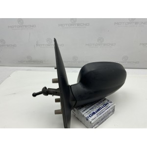 96543116 SPECCHIETTO RETROVISORE ESTERNO SINISTRO MANUALE DAEWOO KALOS NERO OPACO 1.2 53KW