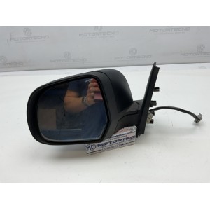 NISSAN MICRA K12 07-10 SPECCHIETTO RETROVISORE SINISTRO ELETTRICO VC120100 326G. Calotta nera