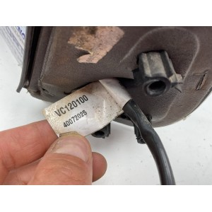 NISSAN MICRA K12 07-10 SPECCHIETTO RETROVISORE SINISTRO ELETTRICO VC120100 326G. Calotta nera