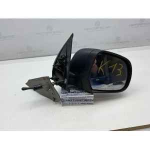 Specchietto retrovisore sinistro manuale Nissan Micra K13 A93493 0209239 12673090 40052002 calotta nera
