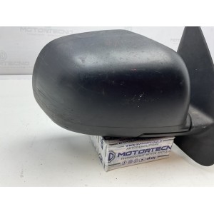 Specchietto retrovisore sinistro manuale Nissan Micra K13 A93493 0209239 12673090 40052002 calotta nera